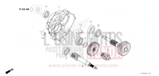 BOITE DE VITESSES SH350AST de 2026